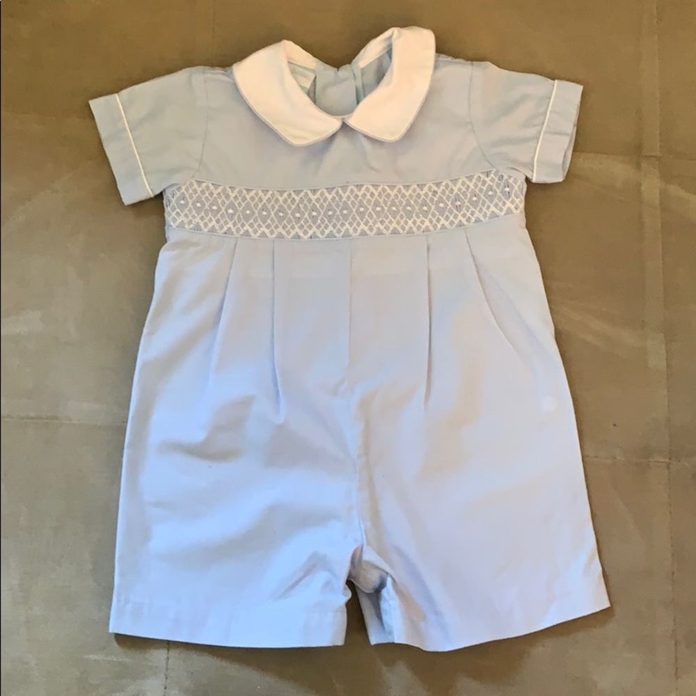 Baby blue one piece